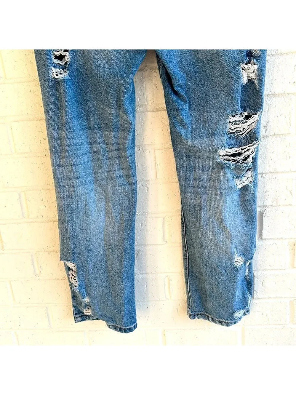 KanCan Light Blue Estilo Jeans Distressed Size 13/30 but inseam measures 28” - Picture 10 of 16